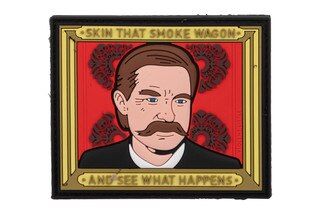 Violent Little Machine Shop Skin that Smokewagon Morale Patch features wyatt earp on PVC